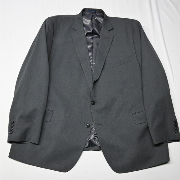 Stafford 52R‎ GrayTravel Suit Separates Classic Sport Coat Suit Jacket Blazer